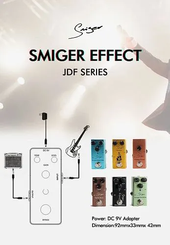 Smiger JDF-10 Analog Delay Педаль эффектов.