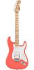 Fender Squier Sonic Stratocaster HSS MN Tahitian Coral Электрогитара.-0