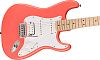 Fender Squier Sonic Stratocaster HSS MN Tahitian Coral Электрогитара.-3